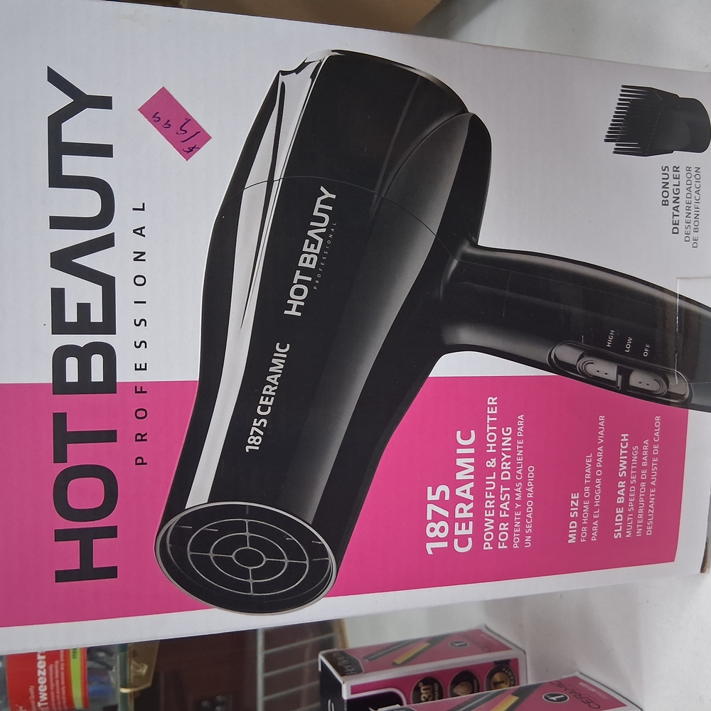 Black Ceramic Hair Dryer